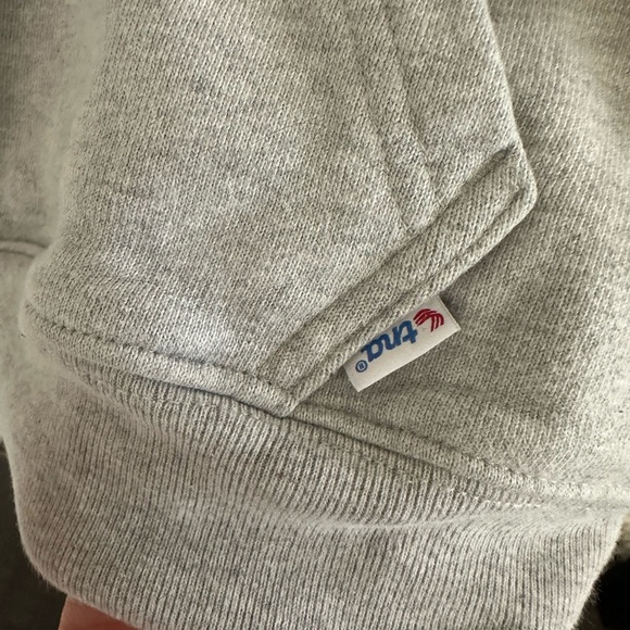 Aritzia TNA Grey Hoodie Extra AF Fleece - Picture 2 of 3